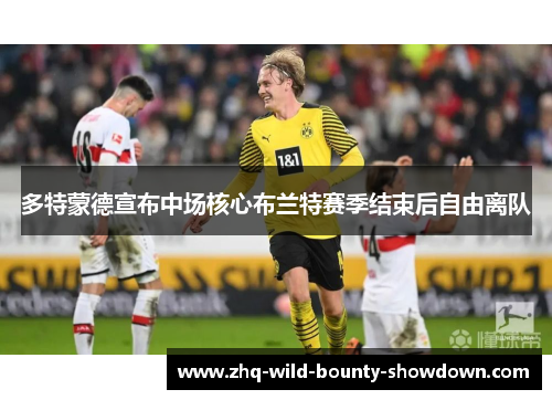 多特蒙德宣布中场核心布兰特赛季结束后自由离队
