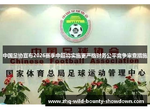 中国足协宣布2026赛季中超将实施更严格财务公平竞争审查措施 中国足协宣布2026赛季中超将实施更严格财务公平竞争审查措施